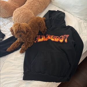 FLAMEBOY x LOOSELEAF collab hoodie